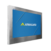 Food processing TV enclosure from Armagard