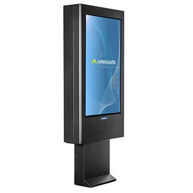 QSR Outdoor Digital Signage Enclosure