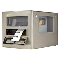 Armagard Zebra ZT411 printer enclosure for sanitary locations